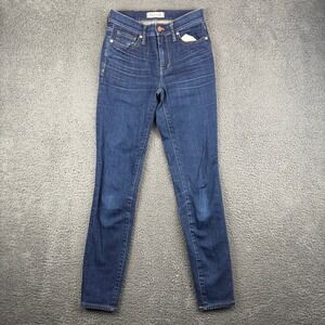 Madewell High Riser Skinny Jeans Dark Wash Women's‎ Size 25